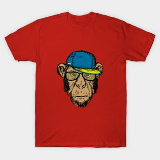 Hipster monkey T-Shirt